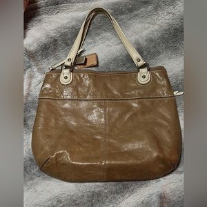 Coach poppy tote bag